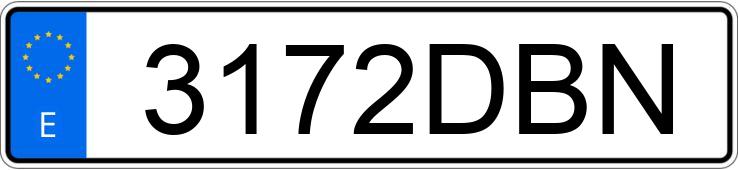 Numer rejestracyjny 3172DBN posiada PORSCHE 911 Numer rejestracyjny 3172DBN posiada PORSCHE 911