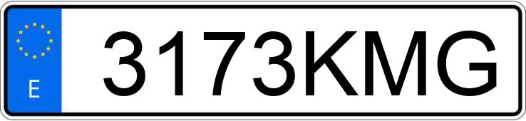 Numer rejestracyjny 3173KMG posiada PEUGEOT 208