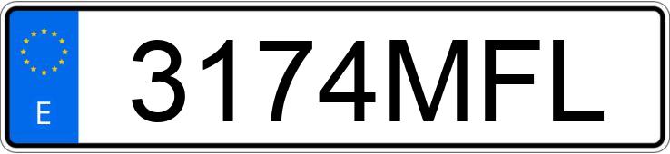 Numer rejestracyjny 3174MFL posiada PORSCHE 911 CARRERA 4S CABRIO 450 PDK