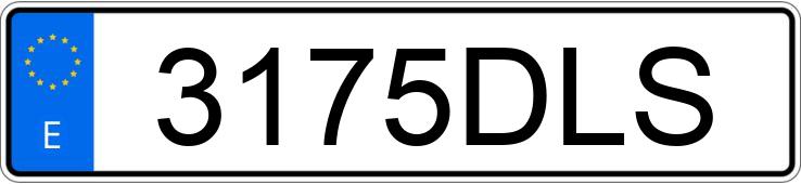 Numer rejestracyjny 3175DLS posiada RENAULT CLIO