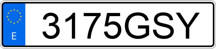 Numer rejestracyjny 3175GSY posiada RENAULT KOLEOS