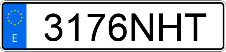 Numer rejestracyjny 3176NHT posiada PORSCHE 911 TARGA 4S 450 PDK