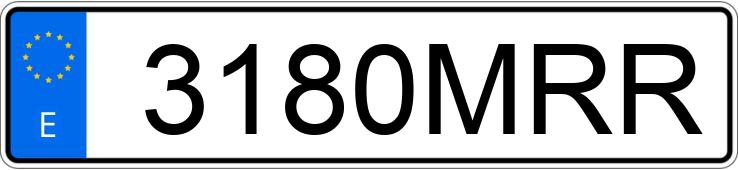 Numer rejestracyjny 3180MRR posiada MERCEDES GLE (167)