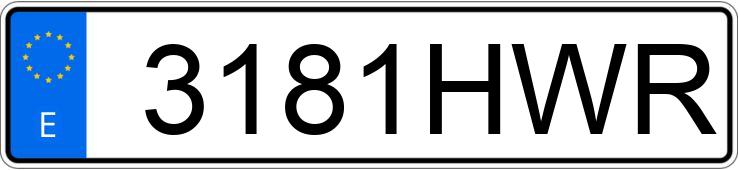 Numer rejestracyjny 3181HWR posiada HARLEY DAVIDSON SPORTSTER