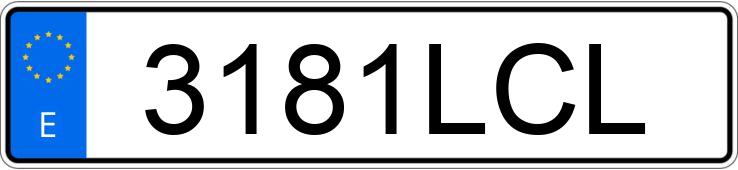 Numer rejestracyjny 3181LCL posiada MERCEDES A (177)