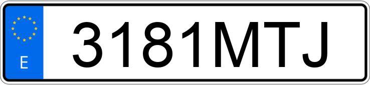 Numer rejestracyjny 3181MTJ posiada MERCEDES VITO Numer rejestracyjny 3181MTJ posiada MERCEDES VITO