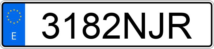 Numer rejestracyjny 3182NJR posiada SKODA KODIAQ