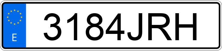 Numer rejestracyjny 3184JRH posiada MAZDA MAZDA6 Numer rejestracyjny 3184JRH posiada MAZDA MAZDA6