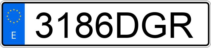 Numer rejestracyjny 3186DGR posiada FORD FIESTA Numer rejestracyjny 3186DGR posiada FORD FIESTA