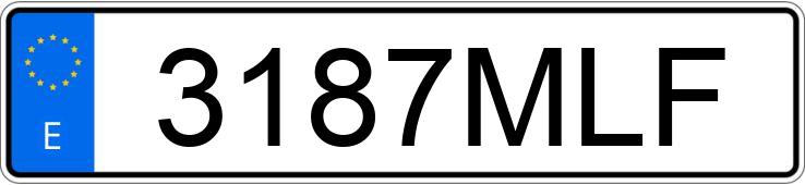 Registreringsnummer3187MLF har RENAULT MASTER