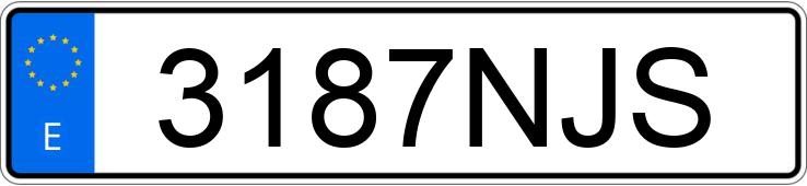 Numer rejestracyjny 3187NJS posiada CITROEN BERLINGO Numer rejestracyjny 3187NJS posiada CITROEN BERLINGO