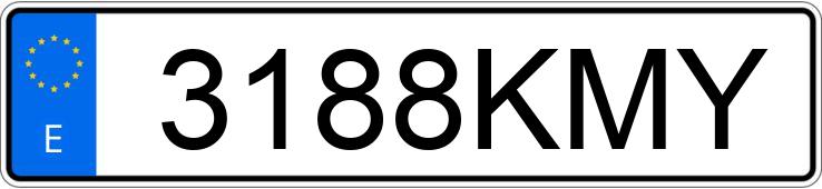 Numer rejestracyjny 3188KMY posiada FORD TRANSIT COURIER Numer rejestracyjny 3188KMY posiada FORD TRANSIT COURIER