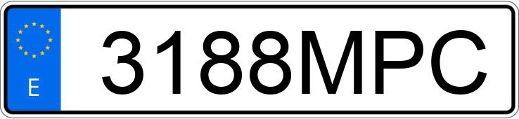 Numer rejestracyjny 3188MPC posiada NISSAN QASHQAI