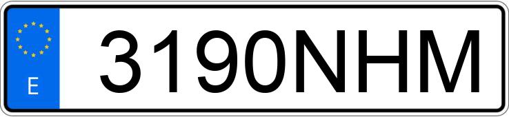 Numer rejestracyjny 3190NHM posiada SEAT ATECA Numer rejestracyjny 3190NHM posiada SEAT ATECA