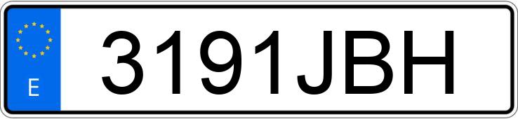Numer rejestracyjny 3191JBH posiada OPEL CORSA
