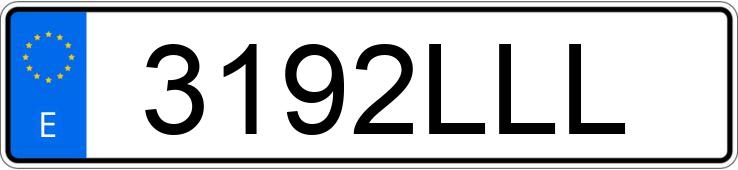 Numer rejestracyjny 3192LLL posiada DACIA LOGAN Numer rejestracyjny 3192LLL posiada DACIA LOGAN
