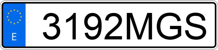 Numer rejestracyjny 3192MGS posiada NISSAN X-TRAIL