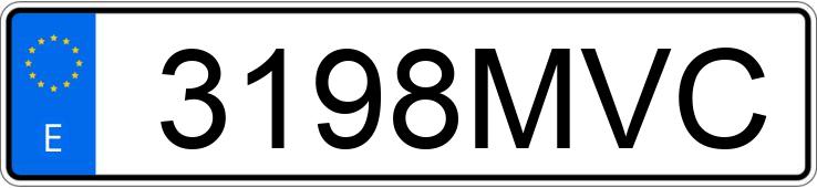 Numer rejestracyjny 3198MVC posiada OPEL MOKKA
