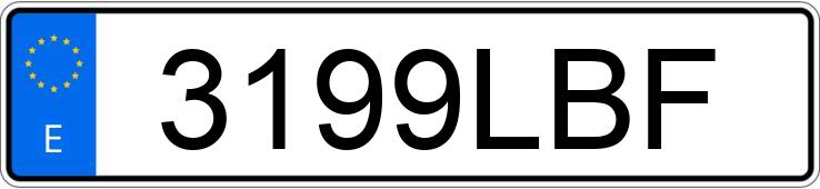 Numer rejestracyjny 3199LBF posiada VOLKSWAGEN POLO