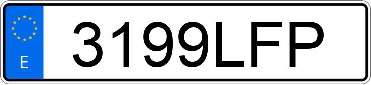 Numer rejestracyjny 3199LFP posiada CITROEN C-ELYSEE