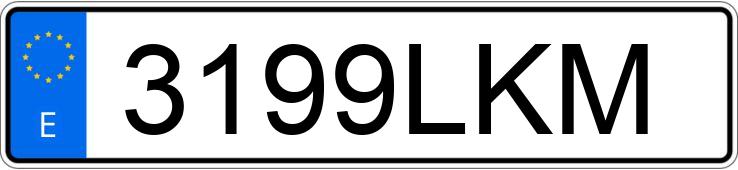Numer rejestracyjny 3199LKM posiada NISSAN QASHQAI