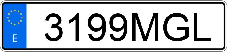 Numer rejestracyjny 3199MGL posiada PEUGEOT 3008
