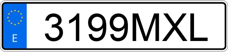 Numer rejestracyjny 3199MXL posiada PORSCHE CAYENNE Numer rejestracyjny 3199MXL posiada PORSCHE CAYENNE