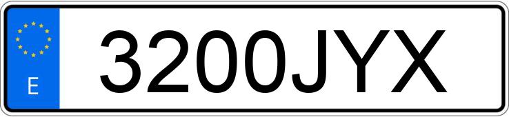 Numer rejestracyjny 3200JYX posiada SEAT LEON Numer rejestracyjny 3200JYX posiada SEAT LEON