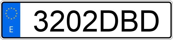 Numer rejestracyjny 3202DBD posiada PEUGEOT 407