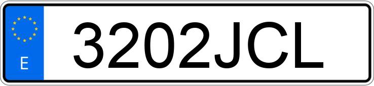 Numer rejestracyjny 3202JCL posiada SEAT LEON