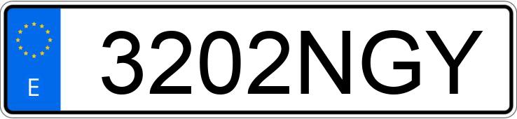 Numer rejestracyjny 3202NGY posiada MAZDA CX-30