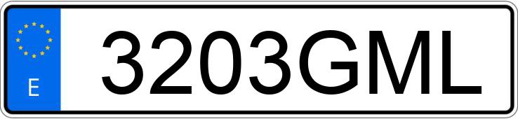 Numer rejestracyjny 3203GML posiada OPEL INSIGNIA