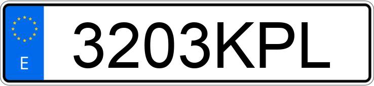 Numer rejestracyjny 3203KPL posiada BMW SERIE 2 Numer rejestracyjny 3203KPL posiada BMW SERIE 2