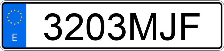 Numer rejestracyjny 3203MJF posiada KAWASAKI ZX-10 RR