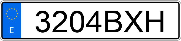 Numer rejestracyjny 3204BXH posiada CITROEN JUMPY Numer rejestracyjny 3204BXH posiada CITROEN JUMPY