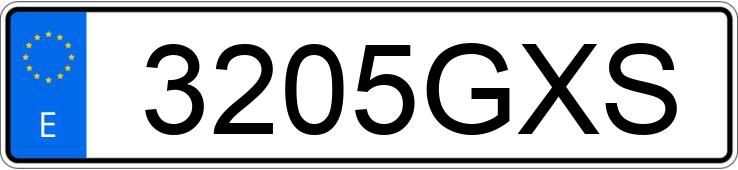 Numer rejestracyjny 3205GXS posiada VOLKSWAGEN POLO