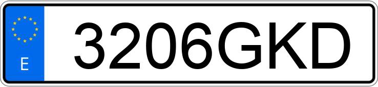 Numer rejestracyjny 3206GKD posiada MINI MINI Numer rejestracyjny 3206GKD posiada MINI MINI