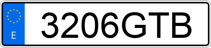 Numer rejestracyjny 3206GTB posiada SEAT LEON