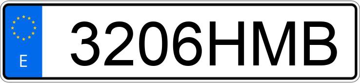 Numer rejestracyjny 3206HMB posiada AUDI A5 SPORTBACK