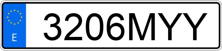 Numer rejestracyjny 3206MYY posiada TOYOTA C-HR Numer rejestracyjny 3206MYY posiada TOYOTA C-HR