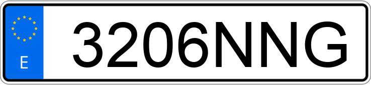 Numer rejestracyjny 3206NNG posiada DACIA SANDERO