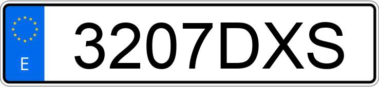 Numer rejestracyjny 3207DXS posiada PEUGEOT 307 SW PACK 1.6 HDI