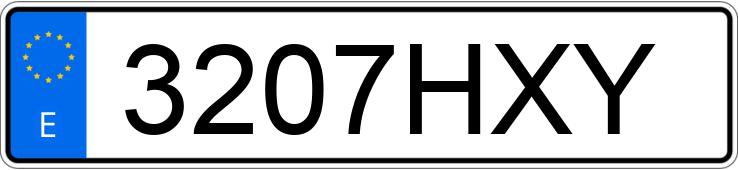 Numer rejestracyjny 3207HXY posiada VOLKSWAGEN GOLF Numer rejestracyjny 3207HXY posiada VOLKSWAGEN GOLF