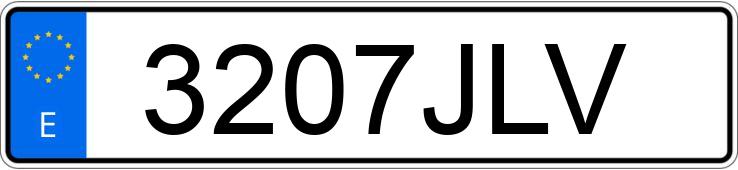 Numer rejestracyjny 3207JLV posiada MERCEDES GLA (156)