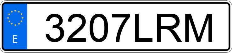 Numer rejestracyjny 3207LRM posiada OPEL VIVARO