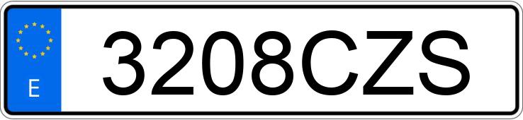 Numer rejestracyjny 3208CZS posiada MERCEDES A (168-169)