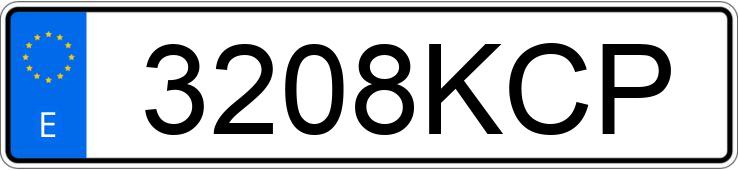 Numer rejestracyjny 3208KCP posiada RENAULT KOLEOS