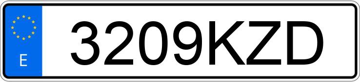 Numer rejestracyjny 3209KZD posiada ALFA ROMEO STELVIO