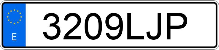 Numer rejestracyjny 3209LJP posiada CITROEN BERLINGO