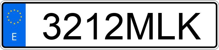 Numer rejestracyjny 3212MLK posiada NISSAN QASHQAI